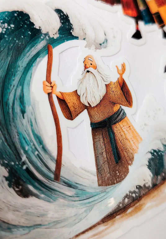 Kresťanské nálepky pre deti: Starý zákon - Gracefolk