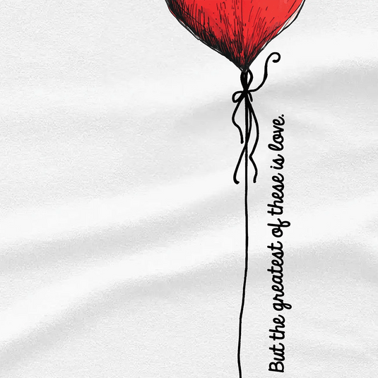 Kresťanské tričko o láske - Gracefolk