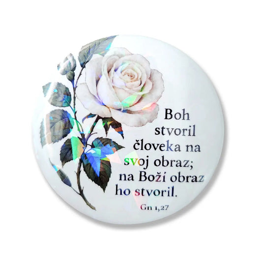Vreckové zrkadielko „Stvorená na Jeho obraz“ - Gracefolk