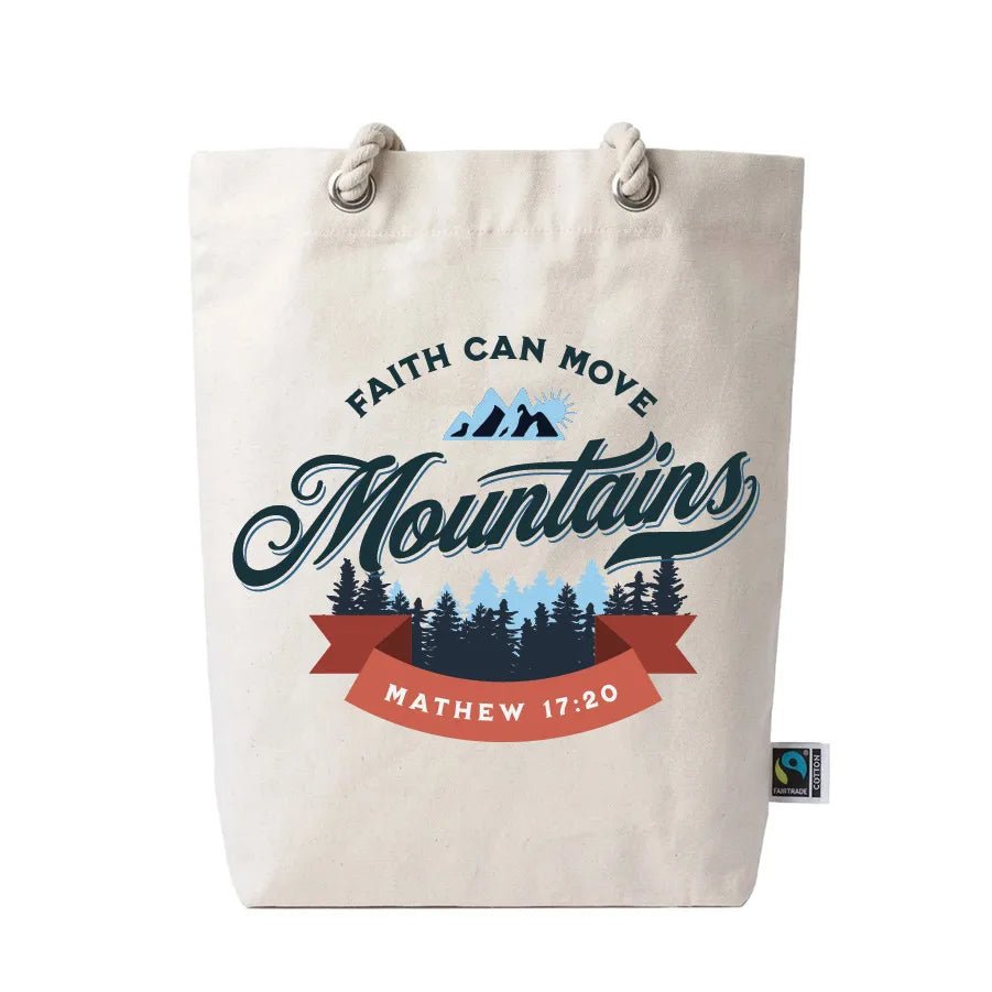 Plátená taška Mountains - Gracefolk