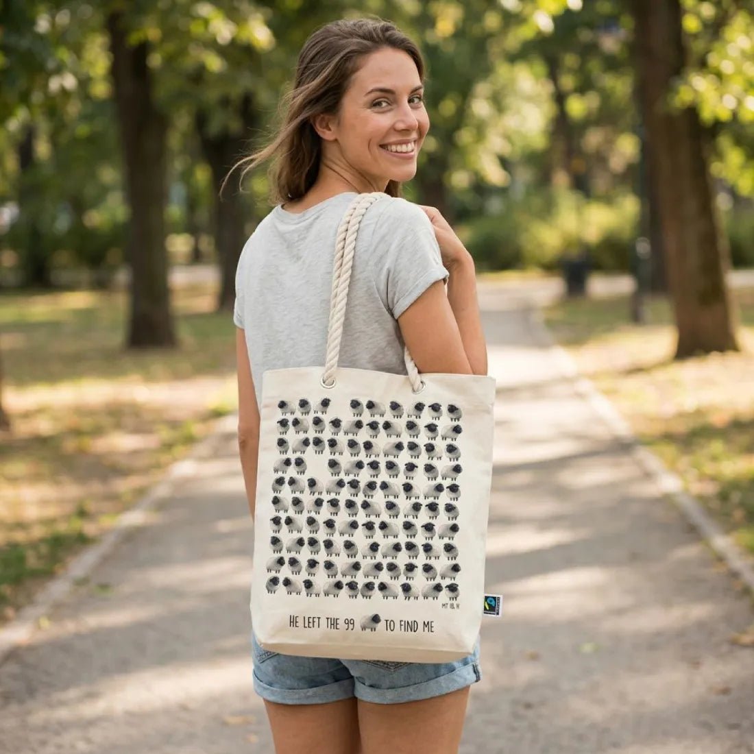 Plátená taška s kresťanskou potlačou - Gracefolk