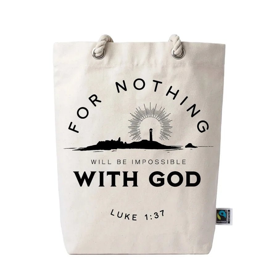 Plátená taška s kresťanskou potlačou - Gracefolk
